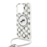 iPhone 16 Pro Max - KARL LAGERFELD - Monogram 4G Magsafe CrossBody hoesje - Transparant